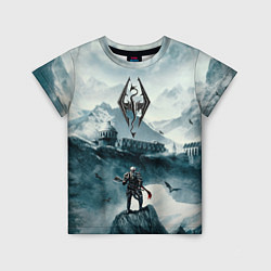 Детская футболка Skyrim Warrior
