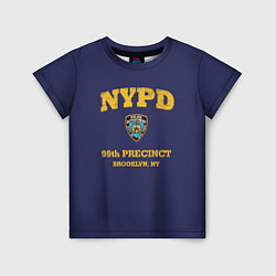 Детская футболка Бруклин 9-9 департамент NYPD