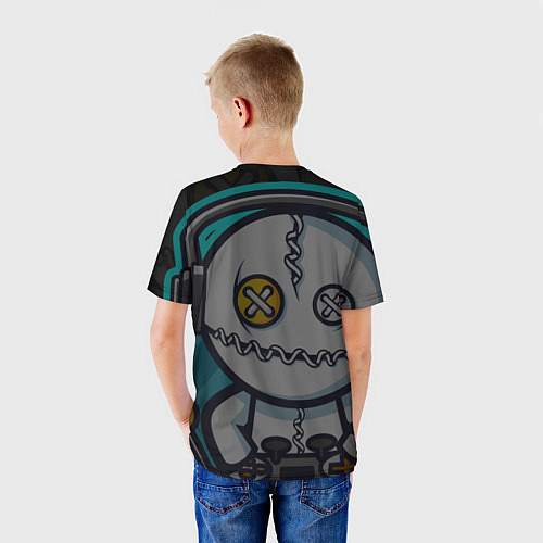 Детская футболка Форма Voodoo Gamer / 3D-принт – фото 4