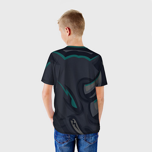 Детская футболка Форма Rhino / 3D-принт – фото 4