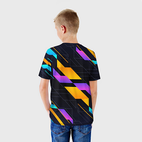 Детская футболка Modern Geometry / 3D-принт – фото 4