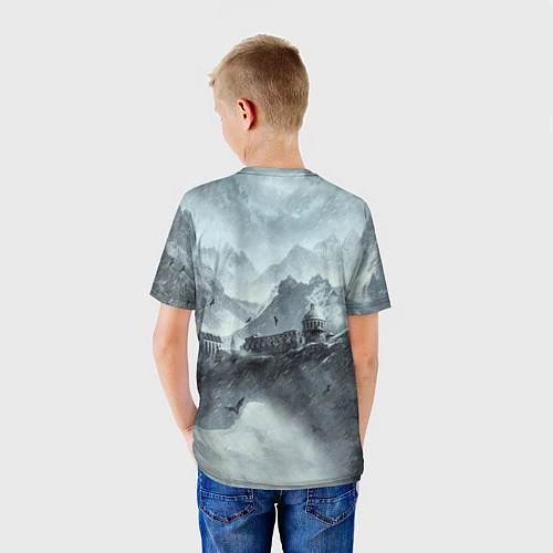 Детская футболка THE ELDER SCROLLS / 3D-принт – фото 4