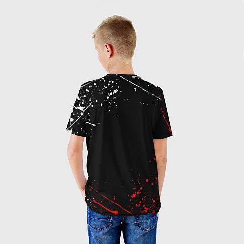 Детская футболка FORTNITE IKONIK / 3D-принт – фото 4