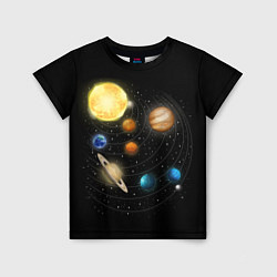 Детская футболка Солнечная Система