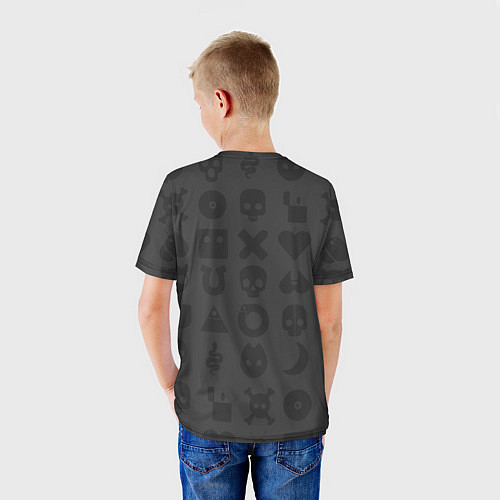 Детская футболка LOVE DEATH ROBOTS LDR / 3D-принт – фото 4