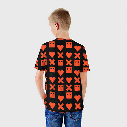 Детская футболка LOVE DEATH ROBOTS LDR / 3D-принт – фото 4