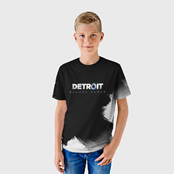Футболка детская Detroit:Become Human, цвет: 3D-принт — фото 2