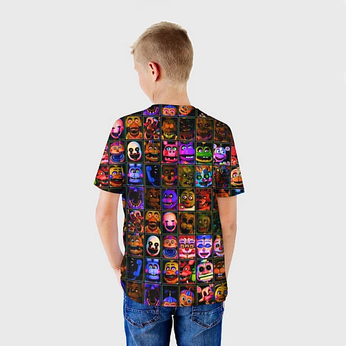 Детская футболка Five Nights At Freddy's / 3D-принт – фото 4