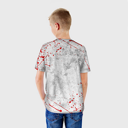Детская футболка MAZDA RED LOGO / 3D-принт – фото 4