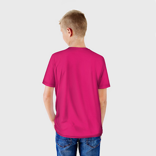Детская футболка EXISTING IS EXHAUSTING / 3D-принт – фото 4