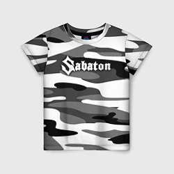 Детская футболка Камуфляж Sabaton