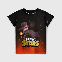 Детская футболка Brawl stars Mortis Мортис
