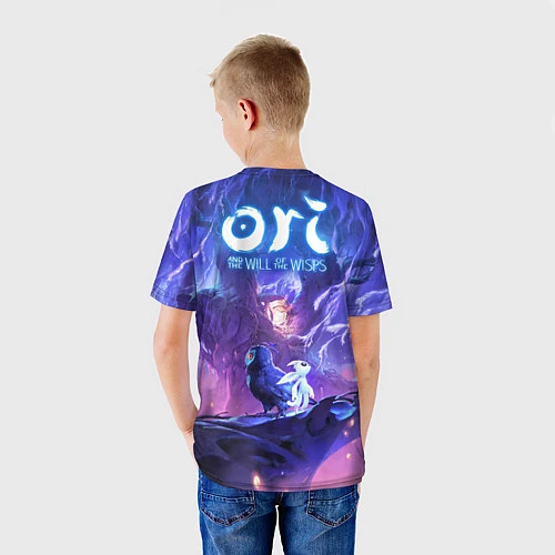 Детская футболка Ori and the Will of the Wisps / 3D-принт – фото 4