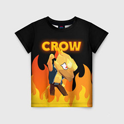 Детская футболка BRAWL STARS CROW