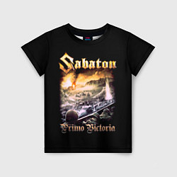 Футболка детская SABATON, цвет: 3D-принт