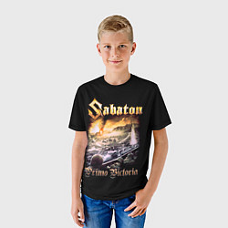 Футболка детская SABATON, цвет: 3D-принт — фото 2