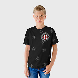 Футболка детская Umbrella Corp, цвет: 3D-принт — фото 2