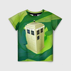 Детская футболка CRAZY TARDIS