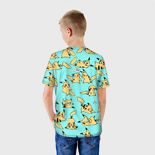Детская футболка Pikachu / 3D-принт – фото 4