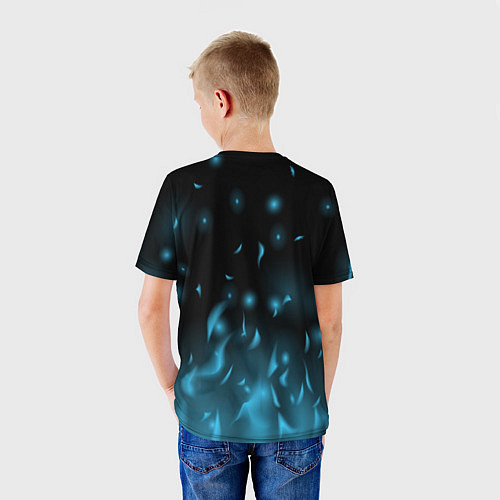 Детская футболка Leon Messi Brawl Stars / 3D-принт – фото 4