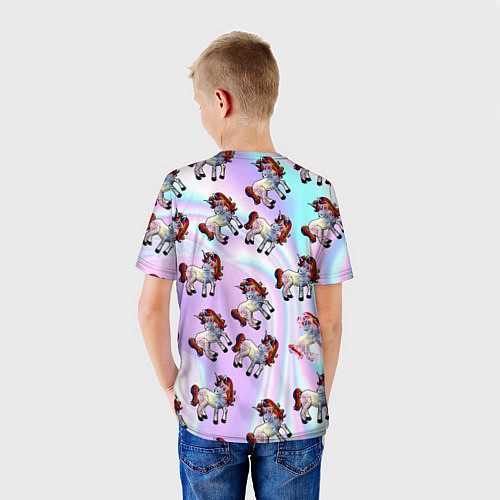 Детская футболка Единорог / 3D-принт – фото 4