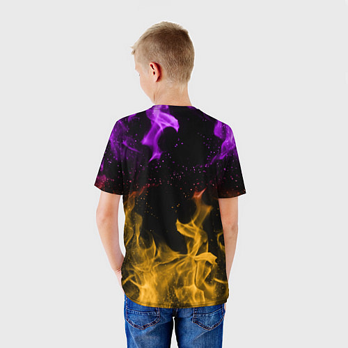 Детская футболка BRAWL STARS CARL / 3D-принт – фото 4