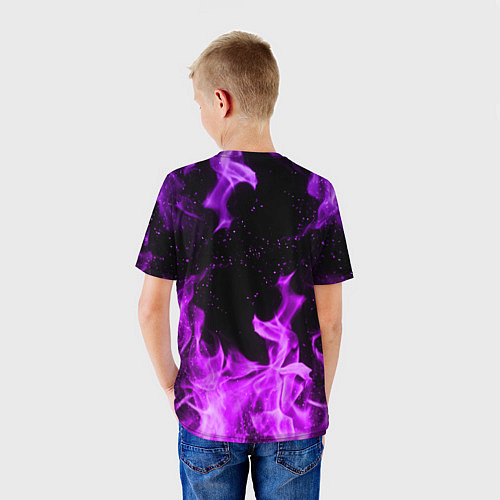 Детская футболка BRAWL STARS GENE / 3D-принт – фото 4