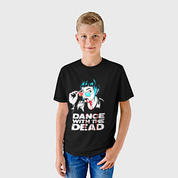 Футболка детская Dance with the dead, цвет: 3D-принт — фото 2