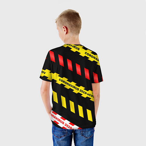 Детская футболка 2019-nCoV Коронавирус / 3D-принт – фото 4