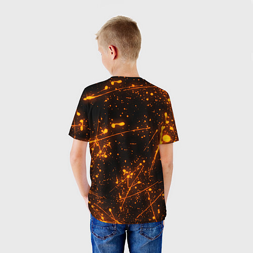 Детская футболка FLAME / 3D-принт – фото 4