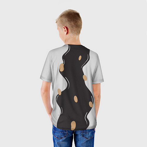 Детская футболка Бульвар Депо / 3D-принт – фото 4