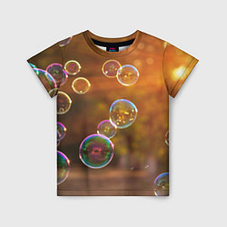 Детская футболка Мыльные пузыри