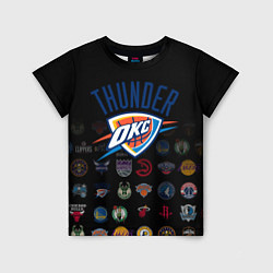 Детская футболка Oklahoma City Thunder 2