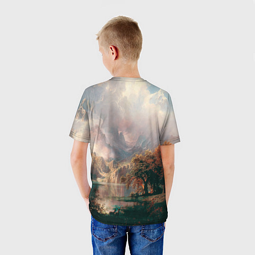 Детская футболка Rocky Mountain / 3D-принт – фото 4