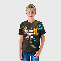 Футболка детская GTA:Online, цвет: 3D-принт — фото 2