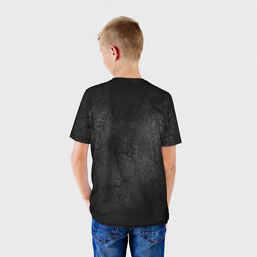 Детская футболка BLOODBORNE HUNTER / 3D-принт – фото 4