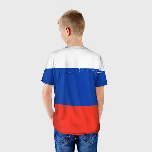 Детская футболка Герб России / 3D-принт – фото 4