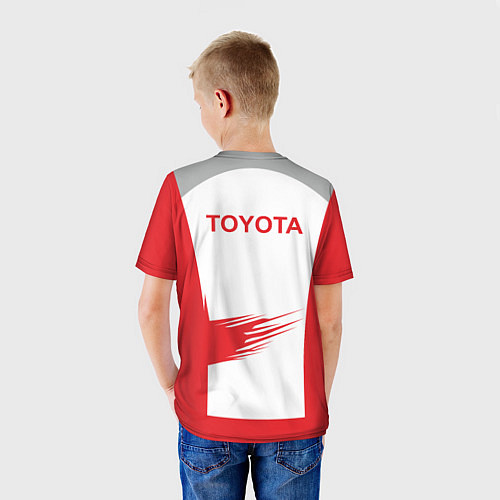 Детская футболка Toyota Driver / 3D-принт – фото 4