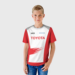 Футболка детская Toyota Driver, цвет: 3D-принт — фото 2
