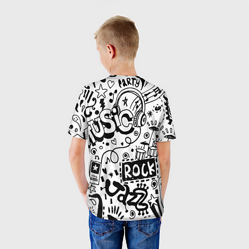 Детская футболка Rock / 3D-принт – фото 4