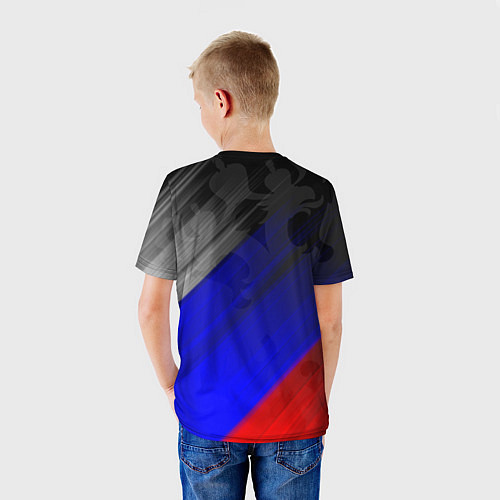 Детская футболка РОССИЯ / 3D-принт – фото 4