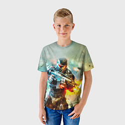 Футболка детская CRYSIS, цвет: 3D-принт — фото 2