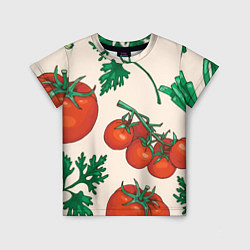 Детская футболка Летние овощи