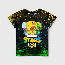 Детская футболка BRAWL STARS LEON SKINS