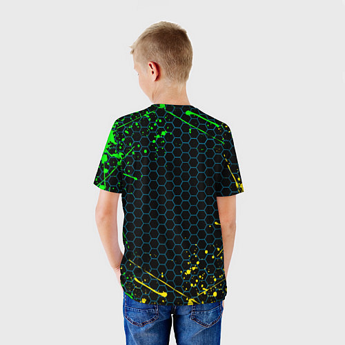 Детская футболка BRAWL STARS LEON SKINS / 3D-принт – фото 4