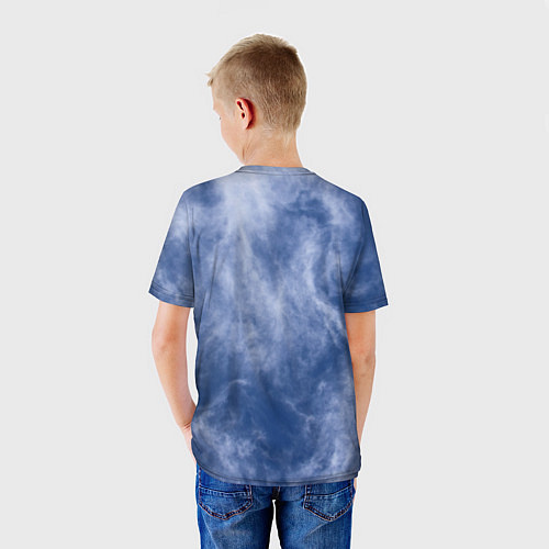 Детская футболка Облака в небе / 3D-принт – фото 4