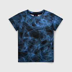 Детская футболка Синий дым