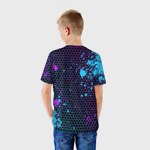 Детская футболка Brawl Stars CROW / 3D-принт – фото 4