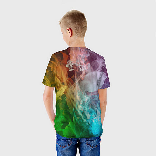 Детская футболка Brawl Stars Leon Quattro / 3D-принт – фото 4