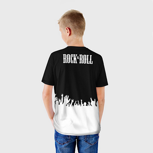 Детская футболка Rock and Roll / 3D-принт – фото 4